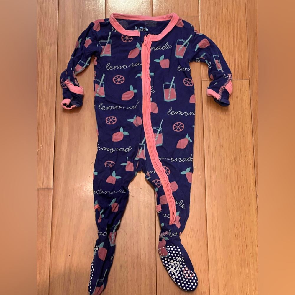 Kickee pants Lemonade sleeper 3-6 months